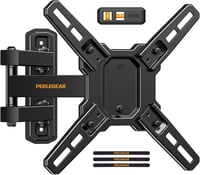 Perlegear TV fali tartó, dönthető-forgatható, 10-40", max. 20 kg, VESA 200x200 mm 1