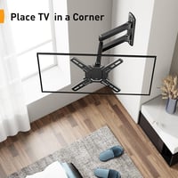 Perlegear TV fali tartó, dönthető-forgatható, 10-40", max. 20 kg, VESA 200x200 mm 6
