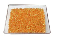Perla staklene perlice Rocailles indijanske perle 4 mm 6/0 okrugle mini perlice 1100 kom - Gold AB prozirne 4