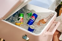 Permasteel Hordozható Hűtőbox 13L Retro Piknik Cooler Utazáshoz - pink, S 5