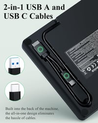 Externá DVD mechanika PeroBuno USB 3.0 Type-C, ultra tenká 0,5-palcová optická mechanika CD DVD RW pre notebook, PC, MacBook, Windows, Linux, Mac OS 9
