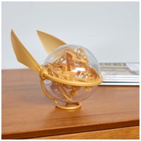 3D labyrint Perplexus Harry Potter, guľôčková hra na zručnosť, zlaté prevedenie, 30 výziev, pre deti od 8 rokov 5