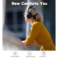 Perne de schimb PESLNG pentru căști Bose Noise Cancelling 700 (NC700) - piele proteică albă 6
