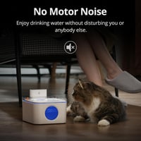 Petace Vezeték nélküli Macska Ivófontána Mozgásérzékelővel, 3L, 5200 mAh Akkumulátor 7