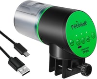 Petbank Automata Haletetõ 200ml USB-C Töltéssel Akváriumhoz Zöld 1
