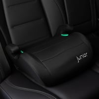 PETEX "Max" Detský podsedák, autosedačka pre deti podľa normy i-Size R129, čierna, 1 ks 2