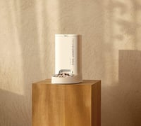 PETKIT Automata Macskaeledető 3L Rozsdamentes Acél Tálca Friss Zár Technológia - beige 8