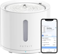 PETKIT Automata Okos Ivókút Macskáknak és Kutyáknak - 2L Vízszintjelzővel, Vezeték Nélküli Szivattyúval, Applikációval Vezérelhető, Ultra Cs 1