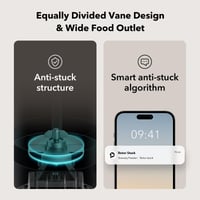 Hrănitor automat pentru pisici și câini PETLIBRO 5L cu Wi-Fi 5G și 2.4G, control prin aplicație, senzor de nivel scăzut al hranei, 1-10 mese pe zi și funcție de înregistrare vocală 6