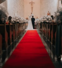 Covor roșu de ceremonie Petour 10x1 m, covor VIP cu grosimea de 2,2 mm pentru nunți, evenimente, recepții de Crăciun, pentru uz interior și exterior 3