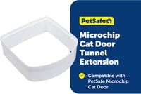 PetSafe Alagút Hosszabbítás Macska Csapóajtóhoz 168x165mm Fehér 5
