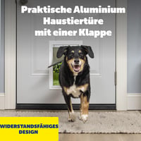 PetSafe Aluminium Kutyaajtó Mágneses Zárással, Rugalmas Ajtó, Könnyű Tisztítás 2
