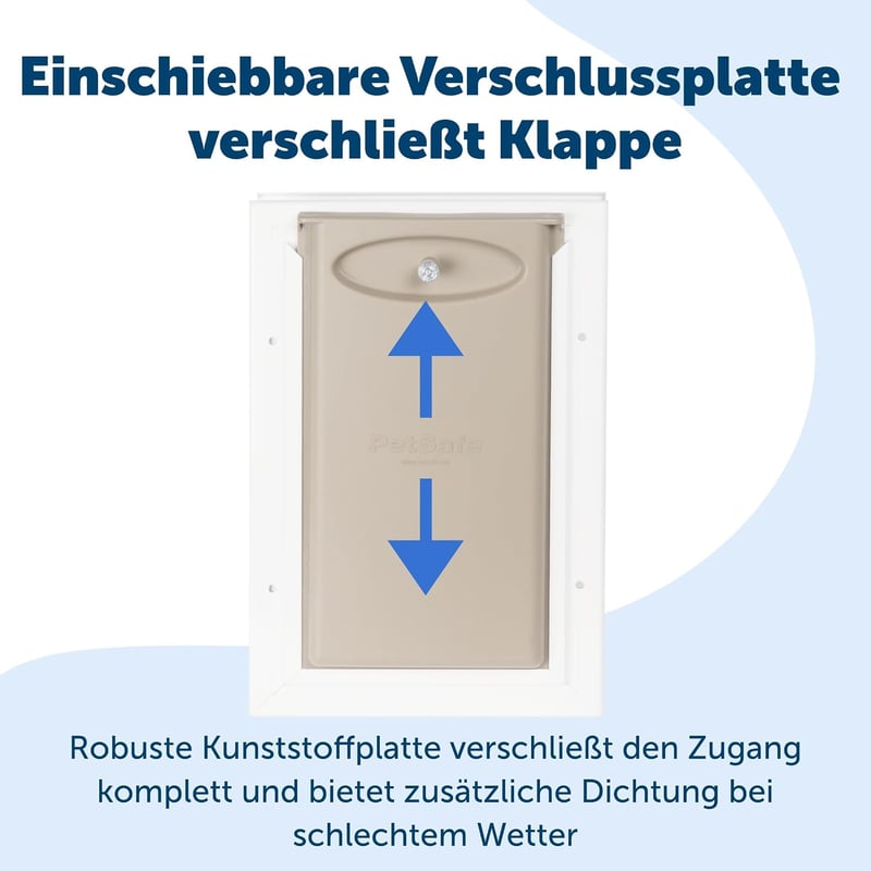 PetSafe Alumínium kutyaajtó mágneses záródással, flexibilis betéttel, alumínium keret, kicsi közepes nagy, macskaajtó nagy cicáknak
