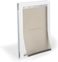 PetSafe Alumínium kutyaajtó mágneses záródással, flexibilis betéttel, alumínium keret, kicsi közepes nagy, macskaajtó nagy cicáknak 1