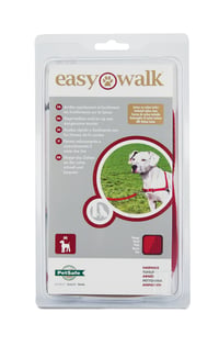 Postroj pre psov PetSafe Easy Walk s 1,8 m vodítkom, veľkosť Large, červený – pohodlný, ľahko nasaditeľný postroj proti ťahaniu pre psov 8