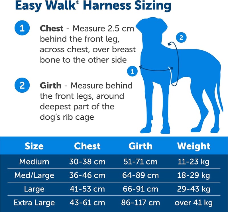 PetSafe Easy Walk kutyahám, nagy méret, piros - húzás elleni kiképzési hám