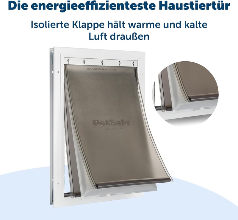 PetSafe Energiatakarékos Kutyaajtó Extrém Időjáráshoz, Szigetelő Rendszer