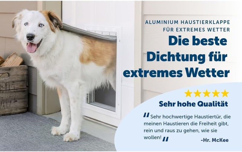 PetSafe Energiatakarékos Kutyaajtó Extrém Időjáráshoz, Szigetelő Rendszer