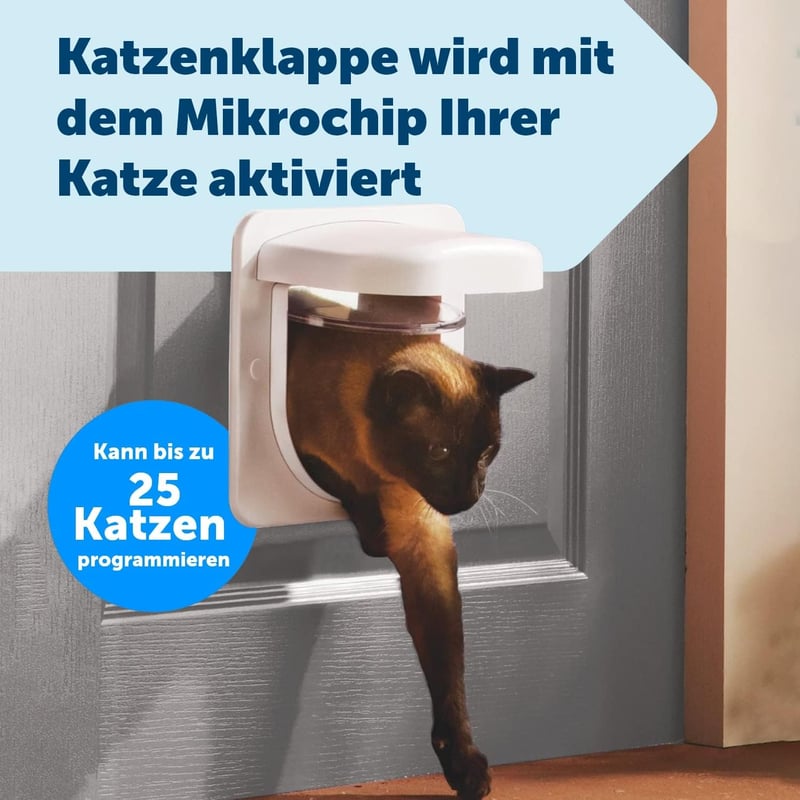 PetSafe Microchip macskaajtó okos nyitás automatikus azonosítással
