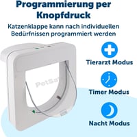 PetSafe Microchip macskaajtó okos nyitás automatikus azonosítással 6