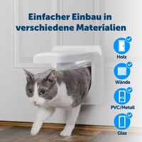 PetSafe Microchip macskaajtó okos nyitás automatikus azonosítással 4
