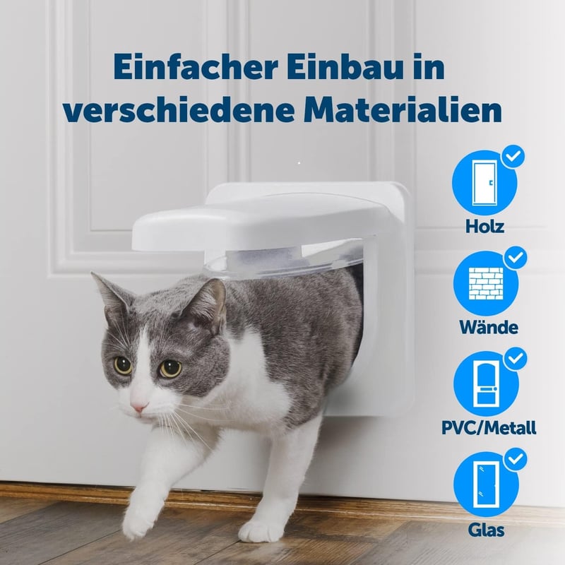 PetSafe Microchip macskaajtó okos nyitás automatikus azonosítással