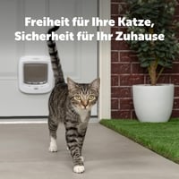 PetSafe Mikrochip Macskaajtó, 4 Irányú Zárral, Elemmel Működő 2