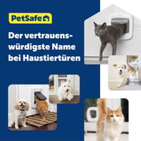 PetSafe Mikrochip Macskaajtó, 4 Irányú Zárral, Elemmel Működő 7