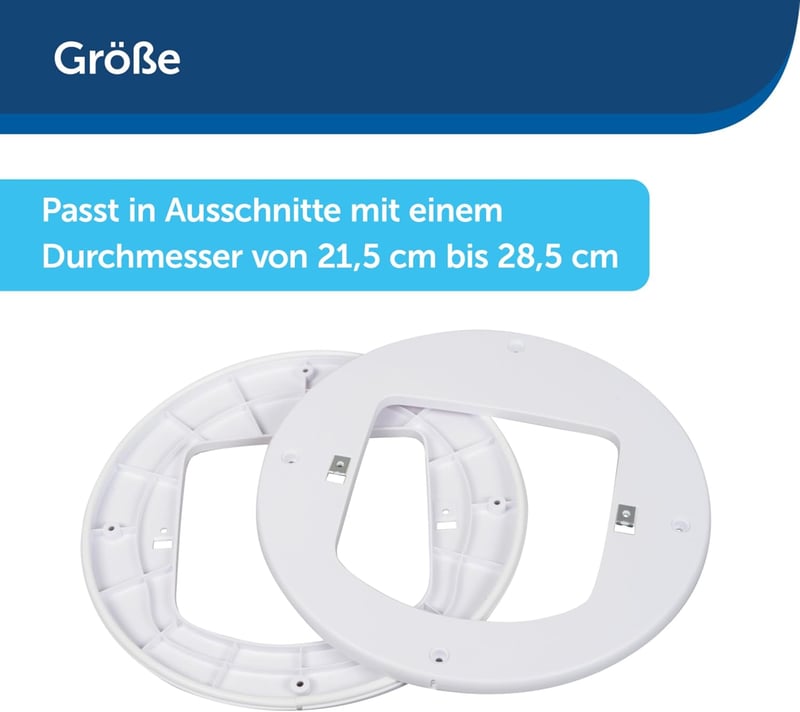 PetSafe Mikrochip Macskaajtó Szerelési Adapter Üveg és Fém Ajtóhoz