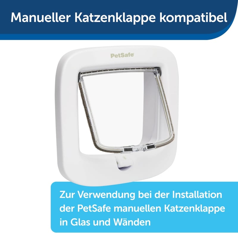 PetSafe Mikrochip Macskaajtó Szerelési Adapter Üveg és Fém Ajtóhoz