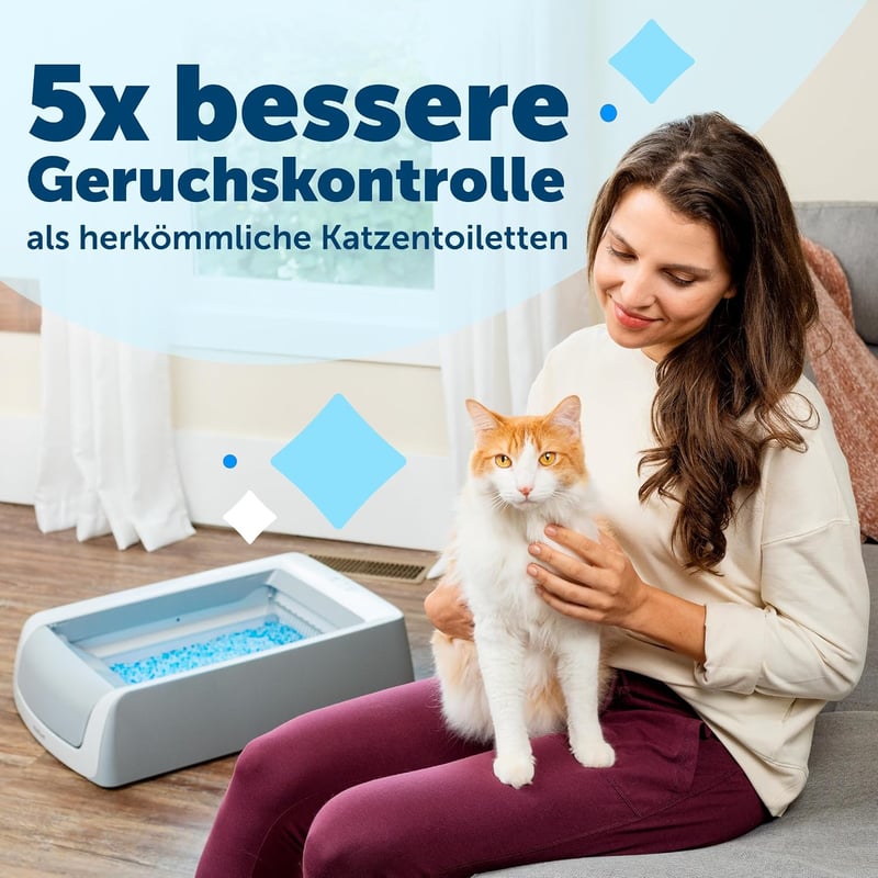 PetSafe ScoopFree Önműködő Macskavécé Kristályhomokkal 2. Generáció