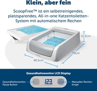 PetSafe ScoopFree Önműködő Macskavécé Kristályhomokkal 2. Generáció 4