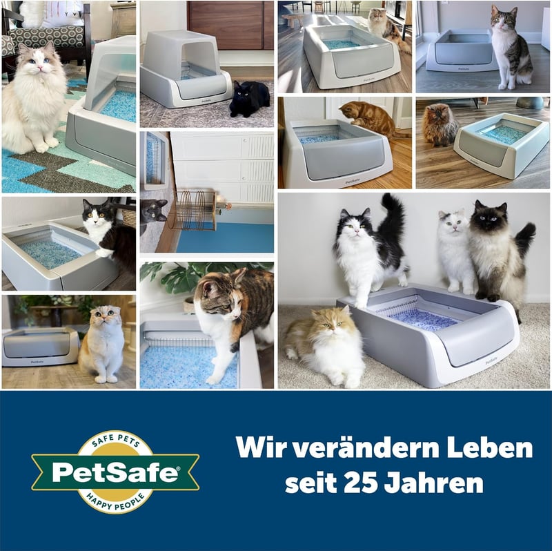 PetSafe ScoopFree Önműködő Macskavécé Kristályhomokkal 2. Generáció