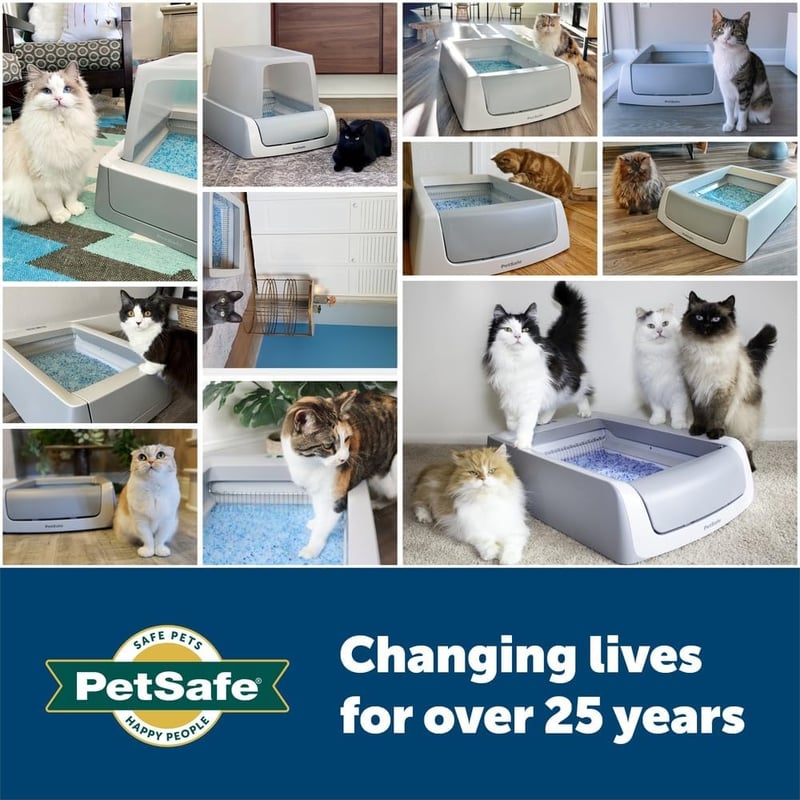PetSafe ScoopFree Premium kristály macskaalom 2 csomag, szagkontroll