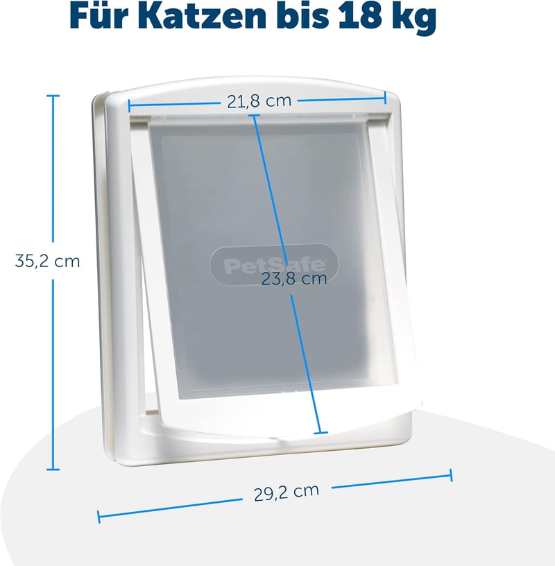 PetSafe Staywell Original kisállatkapu M méret, 18 kg-ig, barna