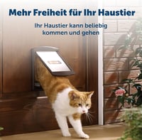PetSafe Staywell Original kisállatkapu M méret, 18 kg-ig, barna 3