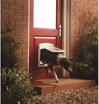 PetSafe Staywell Original M-es Macska és Kutya Ajtó, Fehér, 2 Záródási Mód 2
