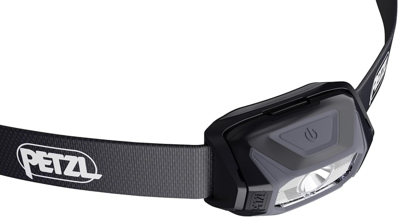 PETZL Tikkina fekete fejlámpa LED-es kézműködésű