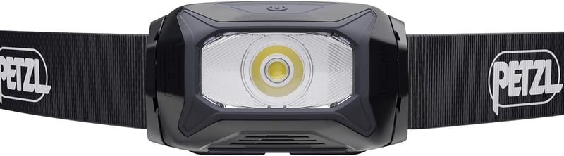 PETZL Tikkina fekete fejlámpa LED-es kézműködésű