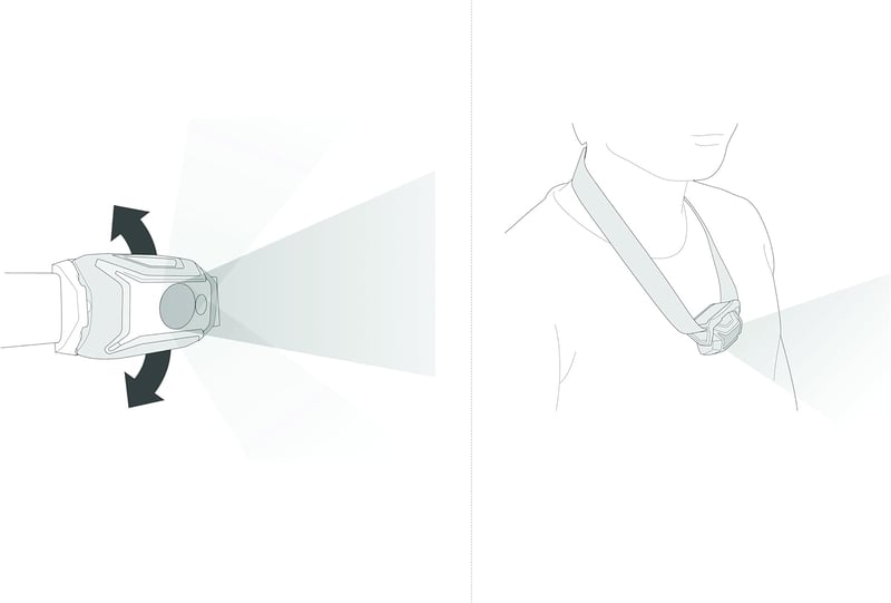 PETZL Tikkina fekete fejlámpa LED-es kézműködésű