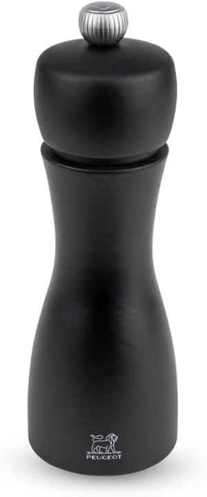 Mlynček na korenie PEUGEOT Tahiti - matná čierna - 15 cm