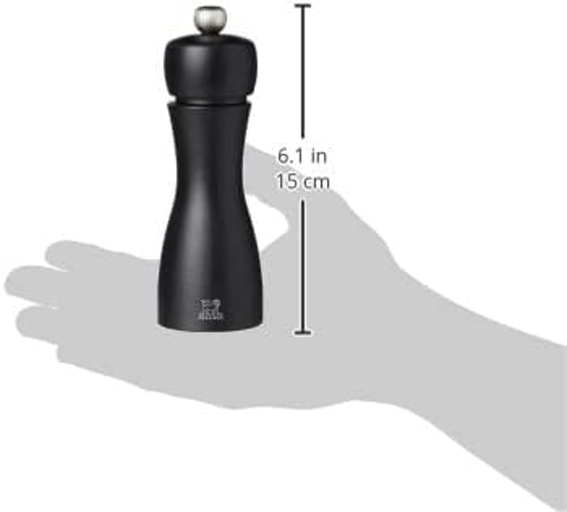 PEUGEOT Tahiti 15 cm fekete borsőrlő PEFC-tanúsított fából