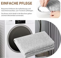 PEUJEW Utazó Memóriahabos Párna Lélegző Puha Autó Kempingezés Repülő 7