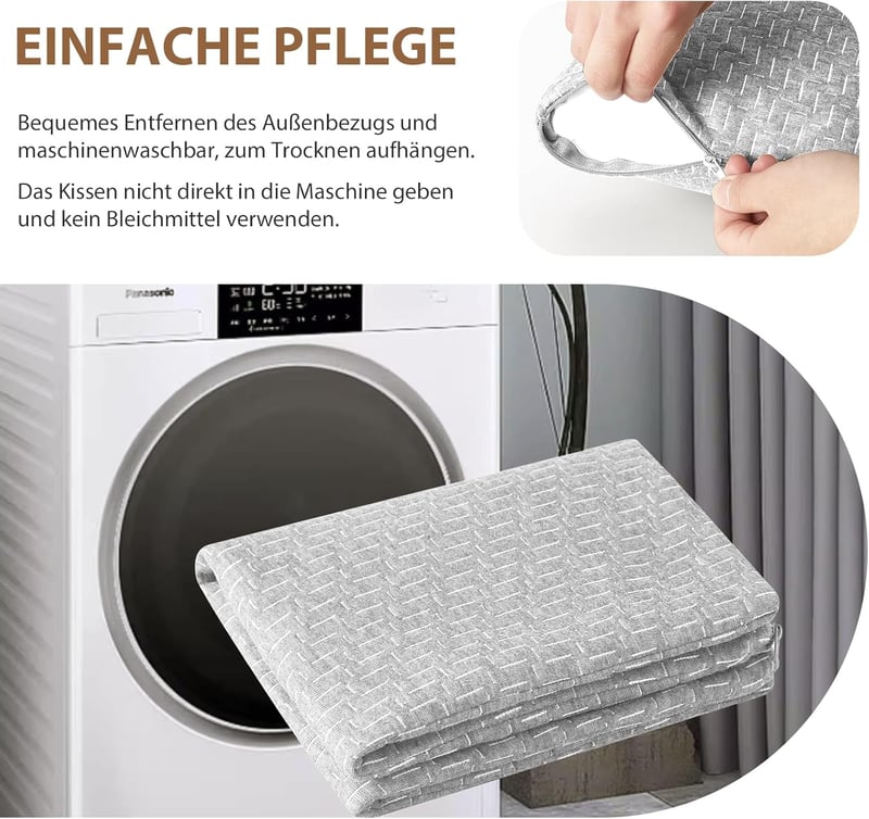 PEUJEW Utazó Memóriahabos Párna Lélegző Puha Autó Kempingezés Repülő