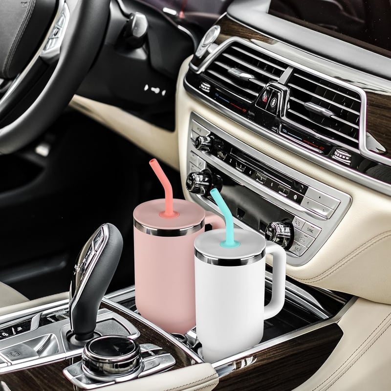 PEUTIER 5 db-os szívószál végzáró szett Hydro Flask pohárhoz, BPA-mentes, 5 szín