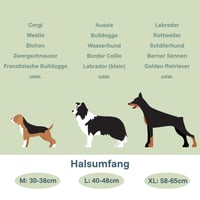 Nafukovací ochranný golier pre psov PEUZ – nastaviteľný golier proti lízaniu, obvod krku 40–48 cm, pooperačná ochrana, sivý, veľkosť L 7