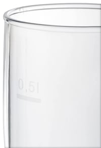 Pfalzkind Premium čaša za pšenično pivo, plastična, nelomljiva, višekratna, 0,5 L, 2 komada, prozirna, periva u perilici posuđa, bez BPA, za kampiranje 4
