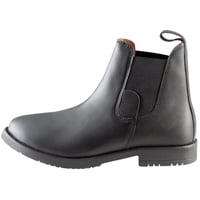PFIFF 744825 Jazdecké členkové topánky Jodhpur z pravej kože, čierne, veľkosť 39 (EU), unisex 3