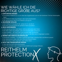 Detská jazdecká prilba PFIFF ProtectionX 103119 s nastaviteľnou veľkosťou a ventilačným systémom, modrá, 52-56 cm (veľkosť S) 5