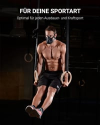 Phantom Athletics Edzőmaszk - Állítható Légzésellenállás Sportolóknak, S Méret, Karbon Szín, Futáshoz, Kerékpározáshoz 7